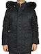 Splendid Men's Winter Parka Jacket Waterproof Black