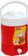 Campcool Snowman Thermal Jug Δοχείο με Βρυσάκι Θερμός σε Κόκκινο χρώμα 9.5lt