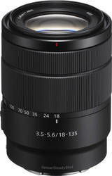 Sony Crop Camera Lens E 18-135mm f/3.5-5.6 OSS Tele Zoom / Wide Angle Zoom for Sony E Mount Black