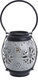 Inart Lantern Ceramic Tabletop Gray 10x10x20.5εκ. 1pcs