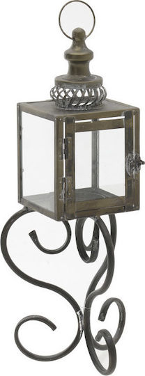 Inart Фенерче Металик Златист 21x21x51бр 1бр