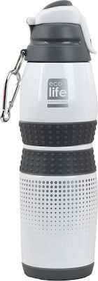 Ecolife Thermos Bottle σε Λευκό χρώμα 0.4lt