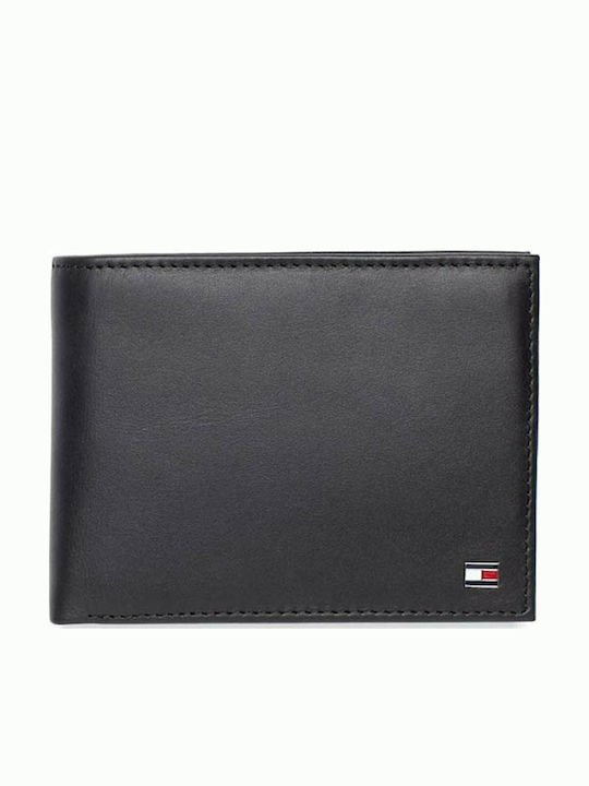 Tommy Hilfiger Eton Δερμάτινο Ανδρικό Πορτοφόλι Μαύρο Tommy Hilfiger Eton Δερμάτινο Ανδρικό Πορτοφόλι Μαύρο