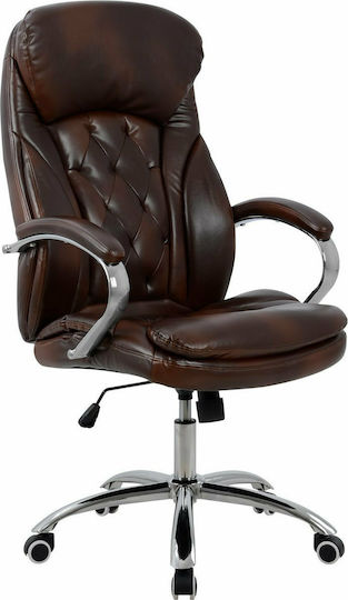 HomeMarkt Lanisha Bürostuhl Exekutive Braun