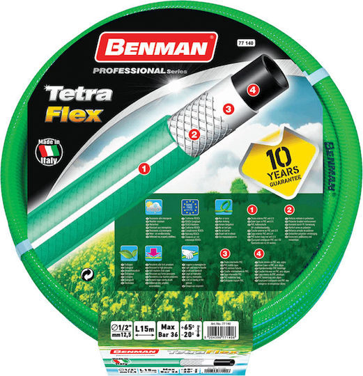 Benman Hose Watering TetraFlex 3/4" 25m