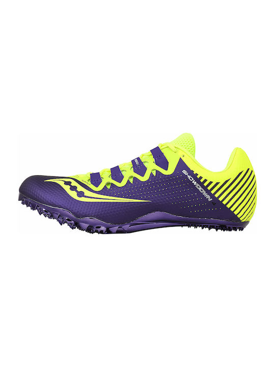 Showdown 4 Damen Sportschuhe Spikes Schwarz