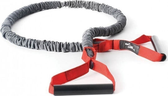 Body Concept Premium GM Resistance Band Gymtube Hard with Handles Gray 1.3m