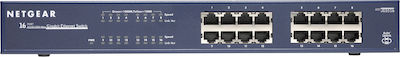 NetGear JGS516 v2 Unmanaged L2 Switch με 16 Θύρες Gigabit (1Gbps) Ethernet