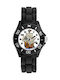 Colori Analog Kids Watch 30mm Black with Rubber Strap