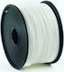 Gembird PLA 3D Printer Filament 1.75mm White 1kg