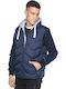 Sleeveless Jacket Navy Blue
