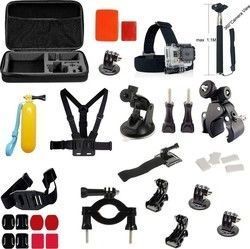 Accessory Kit 39 in 1 for Action Cameras GoPro / SJCam Hero 2018 / Hero 3 / Hero 3+ / Hero 4 / Hero 5 / Hero 6 / Hero 7