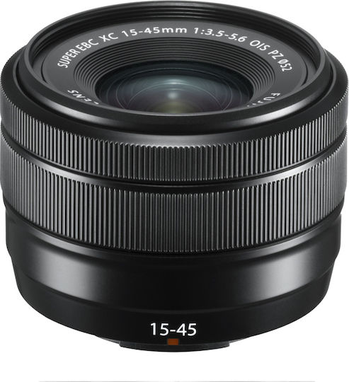 Fujifilm Crop Φωτογραφικός Φακός XC 15-45mmF3.5-5.6 OIS PZ Standard / Wide Angle / Standard Zoom για Fujifilm X Mount Μαύρος