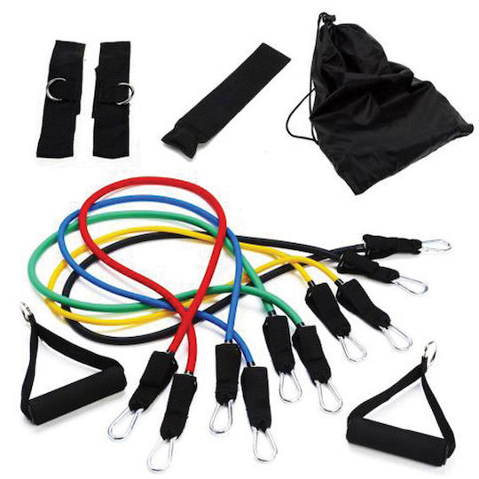Body Concept Body Tube Pro Set Gm Röhrenförmige Bänder für das Training mit Griffen Set 1Stück