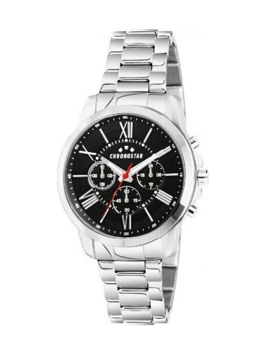 Chronostar Watch with Silver Metal Bracelet R3753271004
