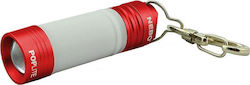 Nebo Keychain Flashlight LED with Maximum Brightness 20lm Poplite Red