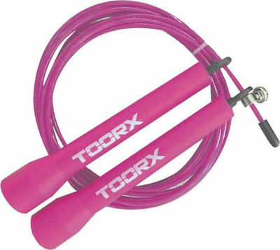 Toorx Wire / PVC Adjustable Jump Rope with Ball Bearings Pink AHF-104