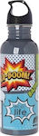 Ecolife Cartoon Standard Stainless Steel Water Bottle 600ml Multicolour