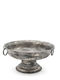 Zaros Decorative Bowl Pedestal Silver 37.5x37.5x20cm