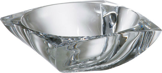 Bohemia Arezzo Bol Decorativ Cristalin Transparent 10.8x10.8x4.3cm