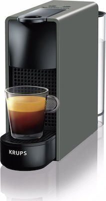 Krups Essenza Mini Kaffeemaschine für Kapseln Nespresso Druck 19bar Grau
