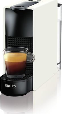 Krups Essenza Mini S Καφετιέρα για Κάψουλες Nespresso Πίεσης 19bar White