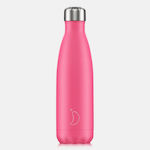 Chilly's Neon Edition Flasche Thermosflasche Rostfreier Stahl BPA-frei Rosa 500ml