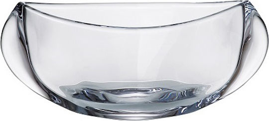 Bohemia Orbit Dekorative Schüssel Kristall Transparent 30x30cm 1Stück
