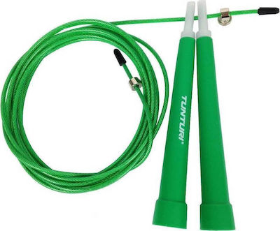 Tunturi Jumping Rope Gymnastic 3m Green with Adjustable Length