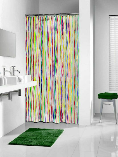 Sealskin Rigato Multi Κουρτίνα Μπάνιου 180x200 cm Πολύχρωμη
