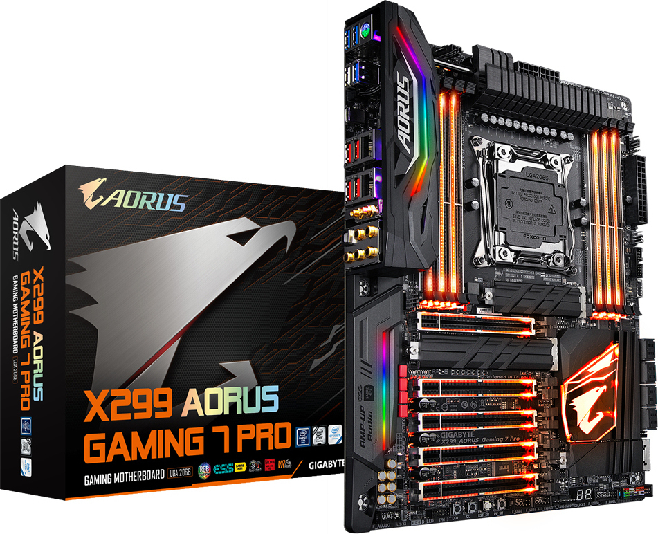 Gigabyte x299 aorus gaming 7 обзор