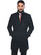 Sogo Blue Men's Coat Navy Blue