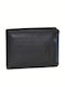 Leather Men's Wallet Classic Black