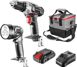 Graphite Set Drill Driver & Lens 18V with 1 2Ah Battery and Case