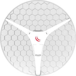 MikroTik LHG XL 2 Externă Antenă Wi-Fi WiFi Parabolică 21dBi cu conexiune Ethernet