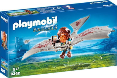 Playmobil Knights Dwarf Flyer for 5+ years old