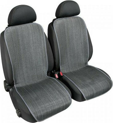 Lampa Mat Seat Covers Set 2pcs Strips Gray