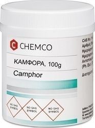 Chemco Camphor Καμφορά σε Σκόνη 100gr Chemco Camphor Καμφορά σε Σκόνη 100gr