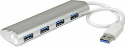 StarTech USB Hub 4 Θυρών (USB-A) ST43004UA