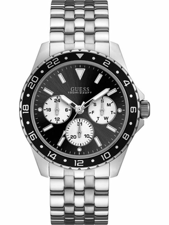 Guess Herrenuhr 44 mm Chronograph mit Batterie ...