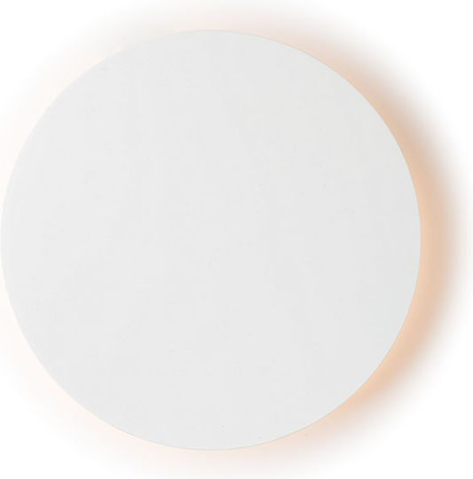 Aca Eclipse Modern Lumină de Perete cu LED Integrat și Lumină Alb Cald 22x6x6cm