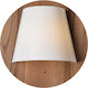 Aca Modern Lamp Wall with Integrated LED and Warm White Light 25x12.5cm