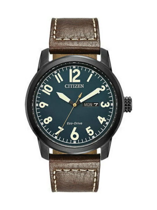 Citizen Eco-Drive Paradex Watch Eco - Drive with Brown Leather Strap