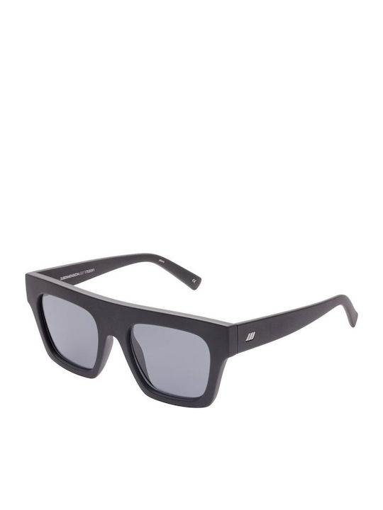 Le Specs Subdimension Bărbați Ochelari de soare cu Negru Din plastic Rame și Negru Lentilă LSP1702091