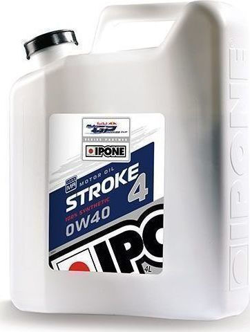 Ipone Stroke 4 Racing 0W-40 Συνθετικό Λάδι Μοτοσυκλέτας για Τετράχρονους Κινητήρες 4lt