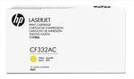 HP 654A Original Toner Laser Printer Yellow (CF332AC)