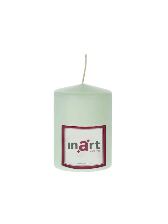 Inart Decorative Candle Veraman 7x10cm 1pcs