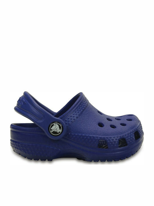 Crocs Littles Kinder Anatomische Strand-Clogs Marineblau