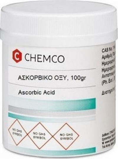 Chemco Ascorbic Acid Ασκορβικό Οξύ σε Σκόνη 100gr