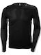 Helly Hansen Lifa Crew Мъжка термо дълги ръкавици Черен